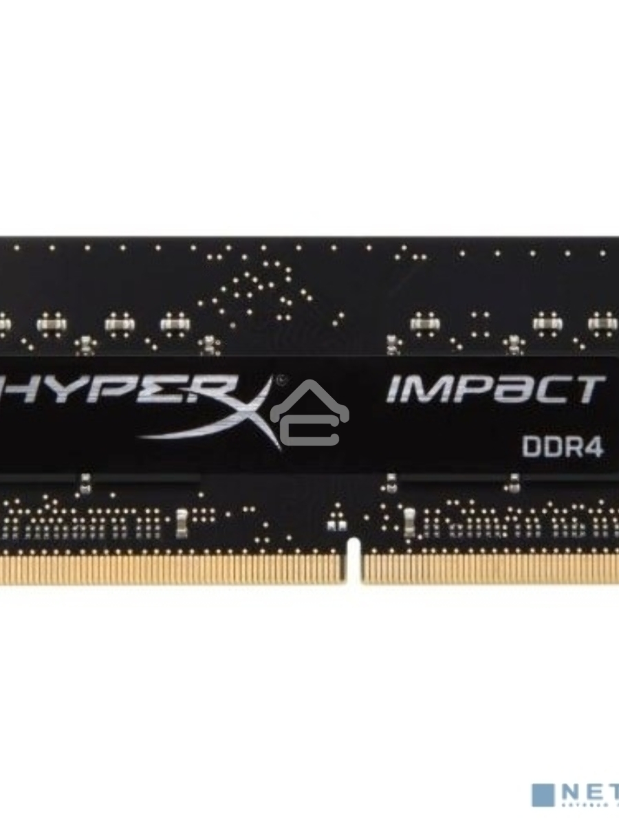 Оперативная память Kingston Fury Impact, DDR4, 16GB (1x16GB), 3200MHz, CL20, SO-DIMM