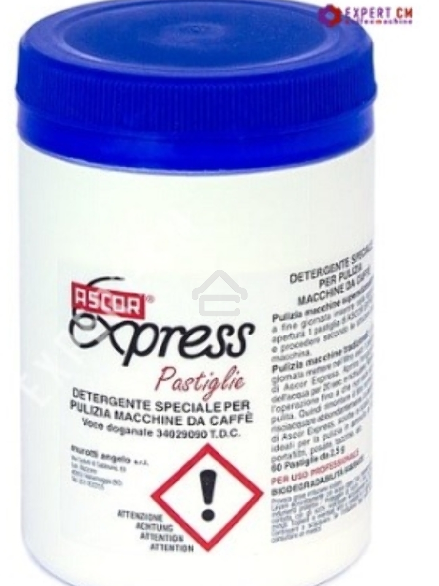 Таблетки для чистки эспрессо-машин ASCOR Express 60 таб. по 2,5 г