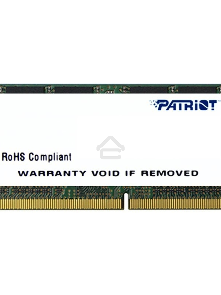 Оперативная память Patriot Signature, DDR4, 16GB (1x16 GB), 2666 MHz, CL19, SO-DIMM