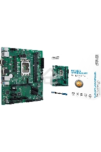 Материнская плата ASUS Pro H610M-C D4-CSM, LGA 1700, Intel H610, 2xDDR4, 4xSATA, 1xM.2, 1xPCI-E 4.0 x16, 1xPCI, 1xDP, 1xHDMI, 1xVGA, 1x 1Gb LAN, 2xUSB-A 2.0, 2xUSB-A 3.2 Gen 1, 3x3.5 мм, 7.1, Micro-ATX