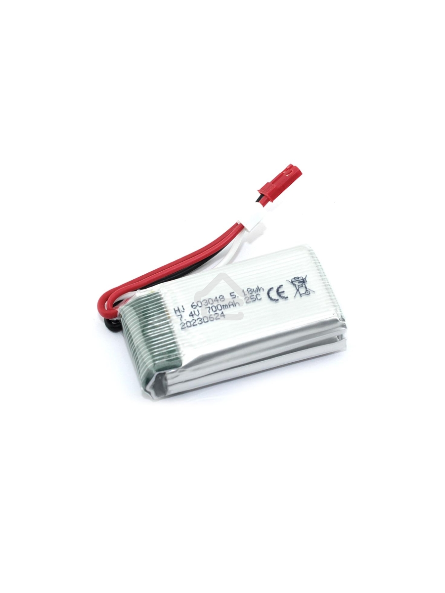 Аккумулятор Li-Pol 7.4V 603048 700mAh JST