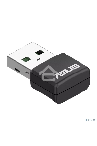 Роутер ASUS USB-AX55 NANO 90IG06X0-MO0B00 WI-FI 802.11ax/ac/a/g/n, 400 + 867 Mbps USB 3.0 Adapter + 2 антенны