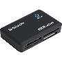 Кардридер DefenderOPTIMUS, до 4 типов карт одновременно + кабель USB 2.0 A(M) - MiniB (M) длина 1 м.