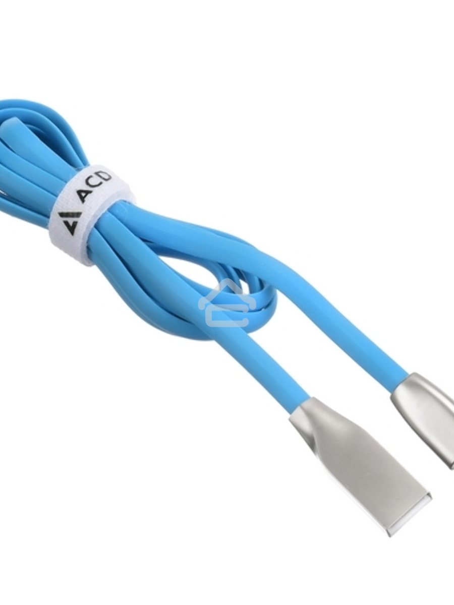 Кабель USB ACD-Infinity Type-C ~ USB-A TPE, 1.2м, синий (ACD-U922-C2L)