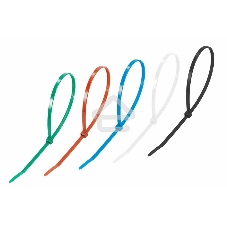 Хомут-стяжкa нeйлонoвая Rexant 300x4,8 мм, цветная, упаковка 25 шт.