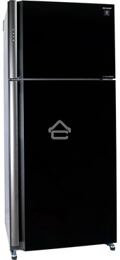 Холодильник Sharp SJXP59PGRD тёмно-красный двухкамерный 430/148 л морозилка сверху