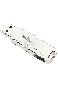 Флеш диск USB Drive Netac U782C NT03U782C-128G-30PN dual USB3.0+TypeC 128GB, retail version