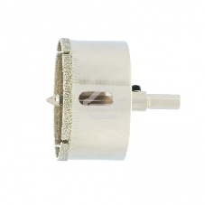 Сверло по керамической плитке и стеклу Сибртех, 55 х 55 мм, 6 гр.хв-к, с центр. сверлом