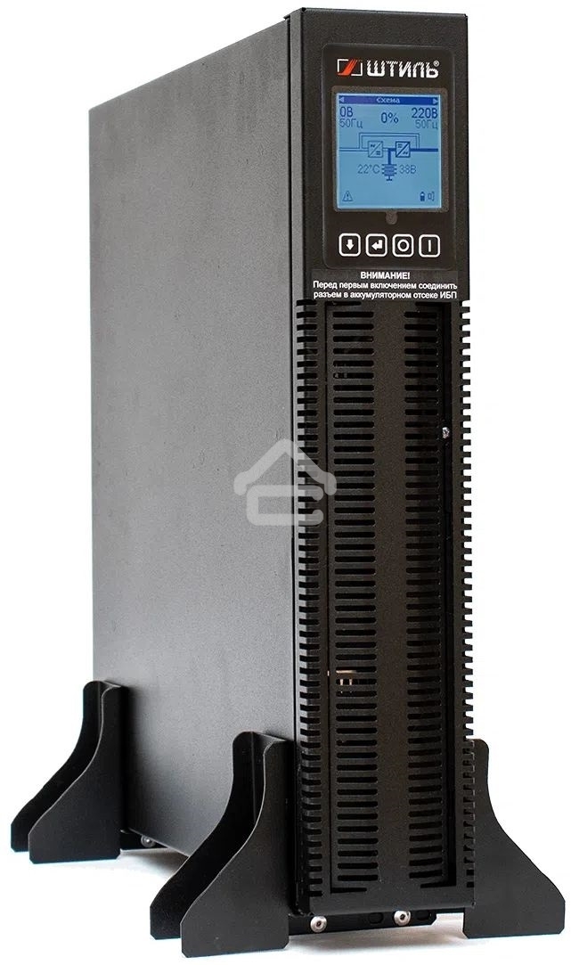 Источник бесперебойного питания ШТИЛЬ 1000 ВА; on-line; батарея: 36В, int, ext (no incl; 2U; rack/tower