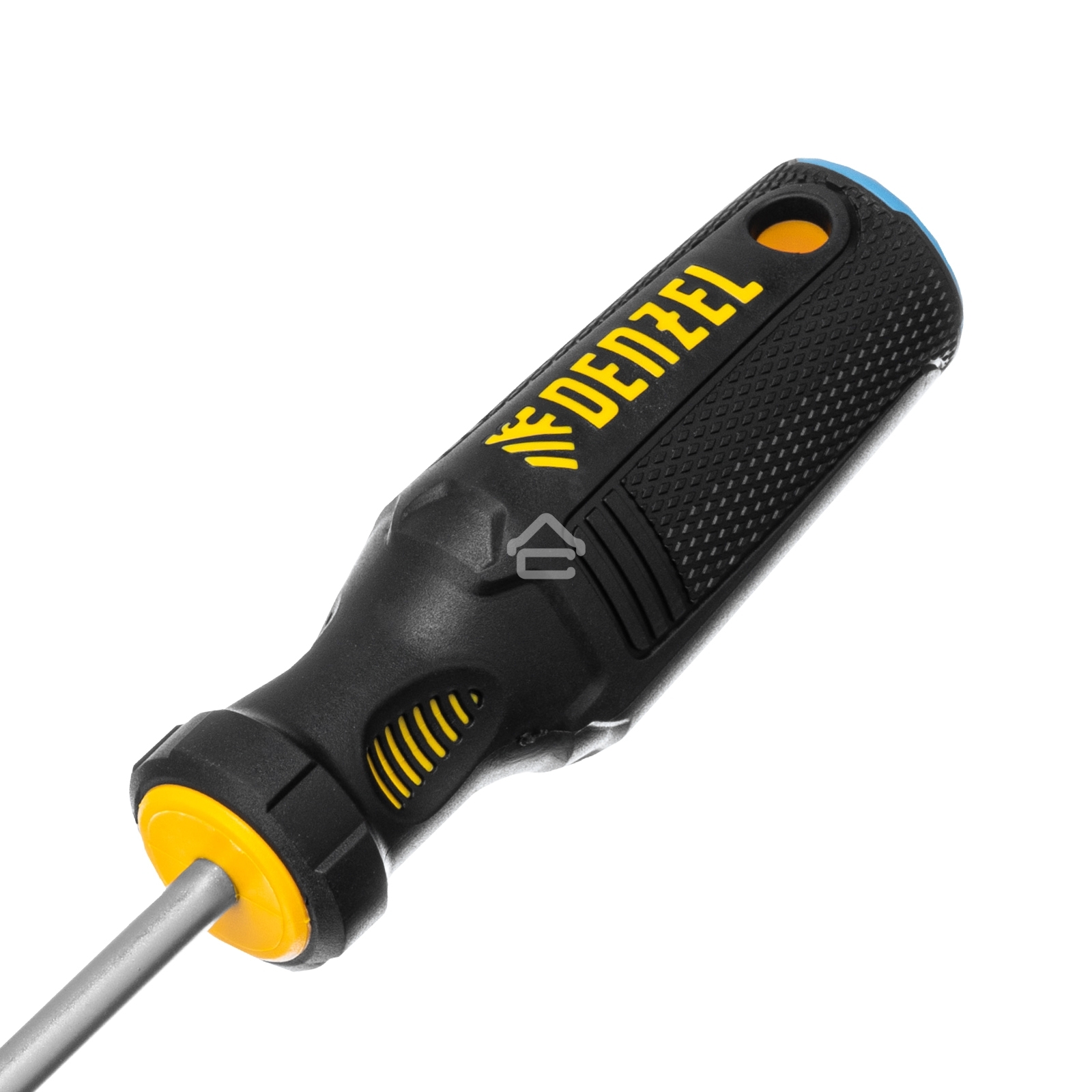 Отвертка, SL6x150 мм, S2, 3к рукоятка Denzel