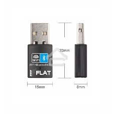 Адаптер Флат FP-WF+BT USB-адаптер устройство, позволяющее подключить Flat-Phone B10 к WiFi сети и Bluetooth-гарнитуре