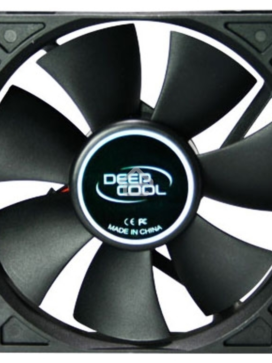 Вентилятор для корпуса DEEPCOOL XFAN 120 черный, 120 мм, 1300 об/мин, 23.7 дБ, 3 pin