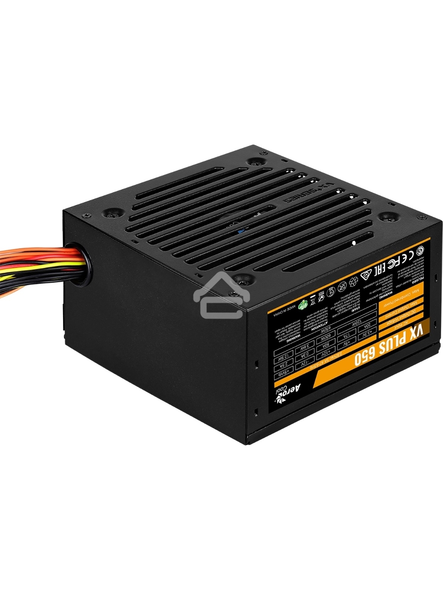 Блок питания Aerocool / Formula VX-650 PLUS, 650Вт, 120мм, черный