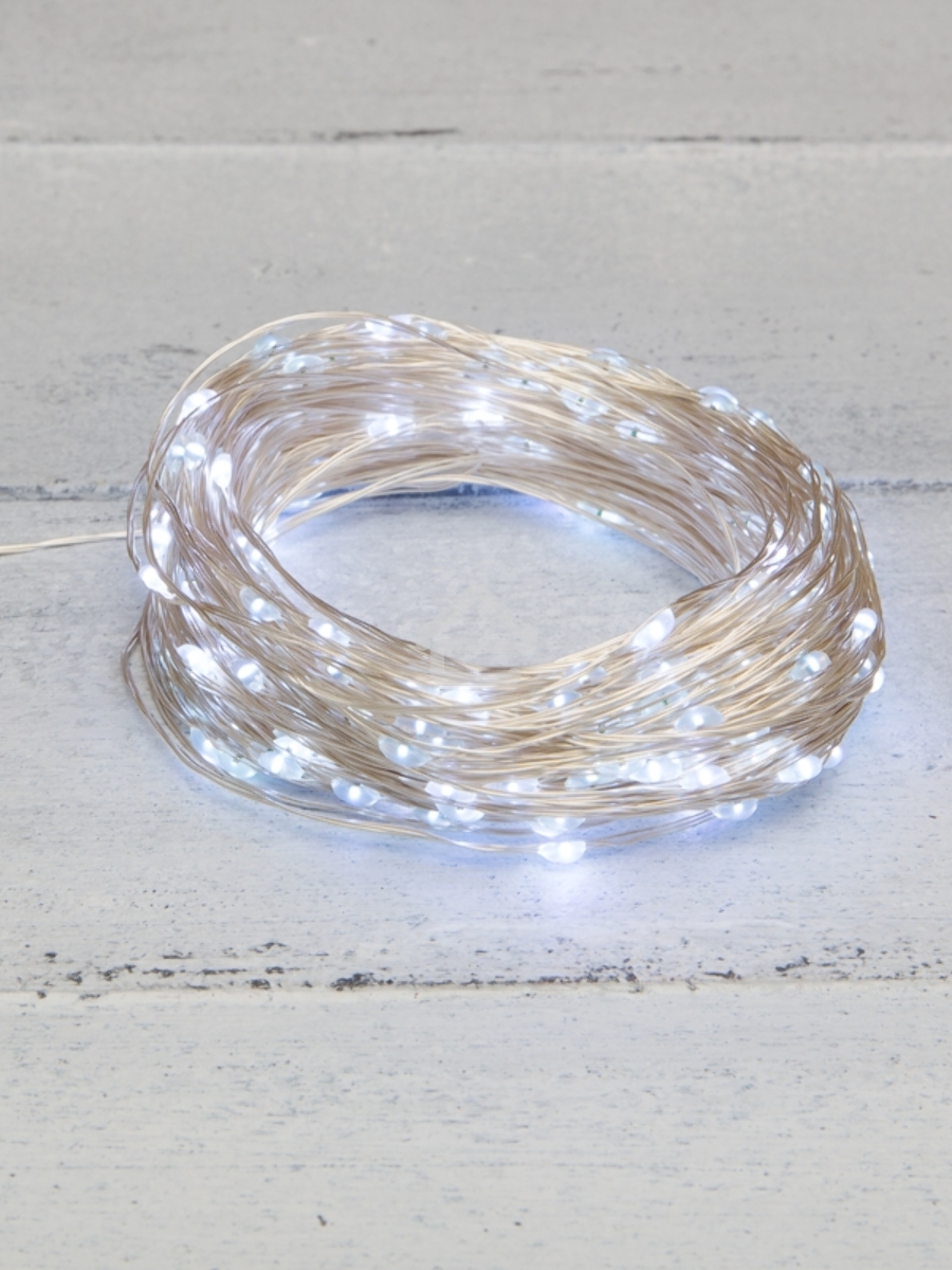 Гирлянда «Роса» с трансформатором 30 м, 300 LED, белое свечение NEON-NIGHT