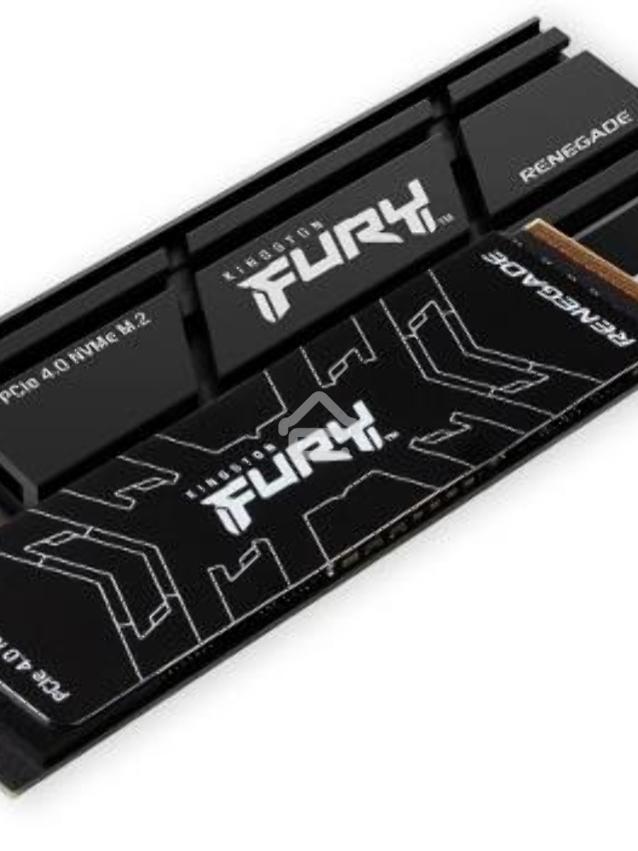 Накопитель SSD Kingston Fury Renegade, 500Gb, PCIe 4.0 x4, M.2 2280, NVMe, R/W 7300/3900, с радиатором