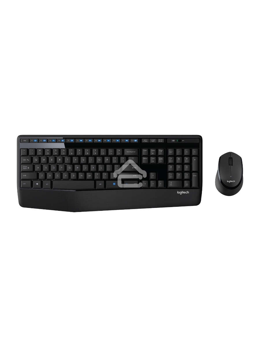 Клавиатура + мышь Logitech MK345 клав:черный мышь:черный USB 2.0 беспроводная Multimedia