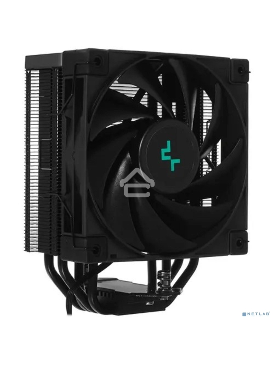 Кулер для процессора DEEPCOOL AK400 ZERO DARK черный, 120 мм, алюминий/медь, 1850 об/мин, 29 дБ, 4 pin, 220 Вт, 155 мм