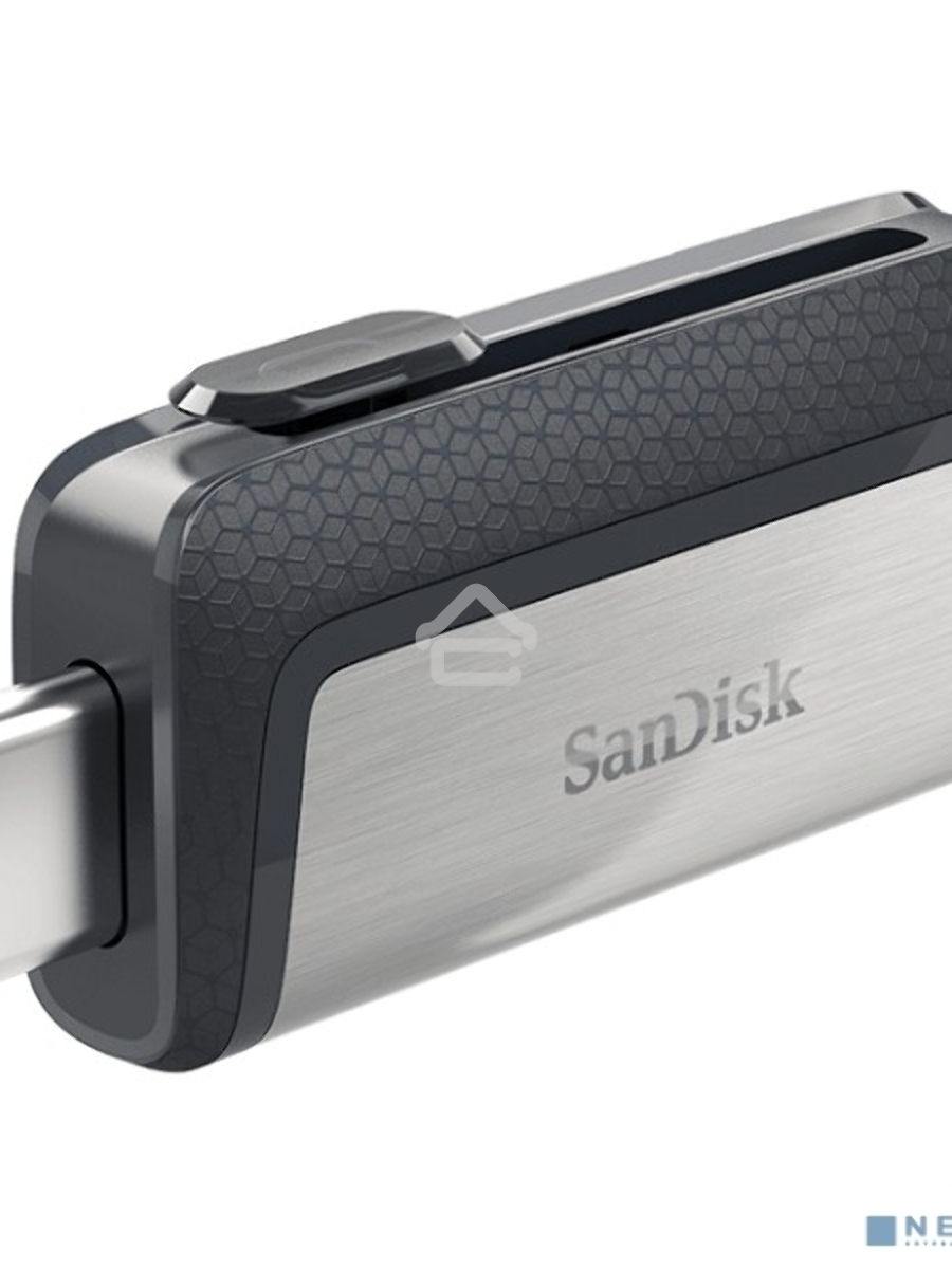 Флеш диск Sandisk 64Gb Ultra Dual SDDDC2-064G-G46 USB3.0 серый/узор