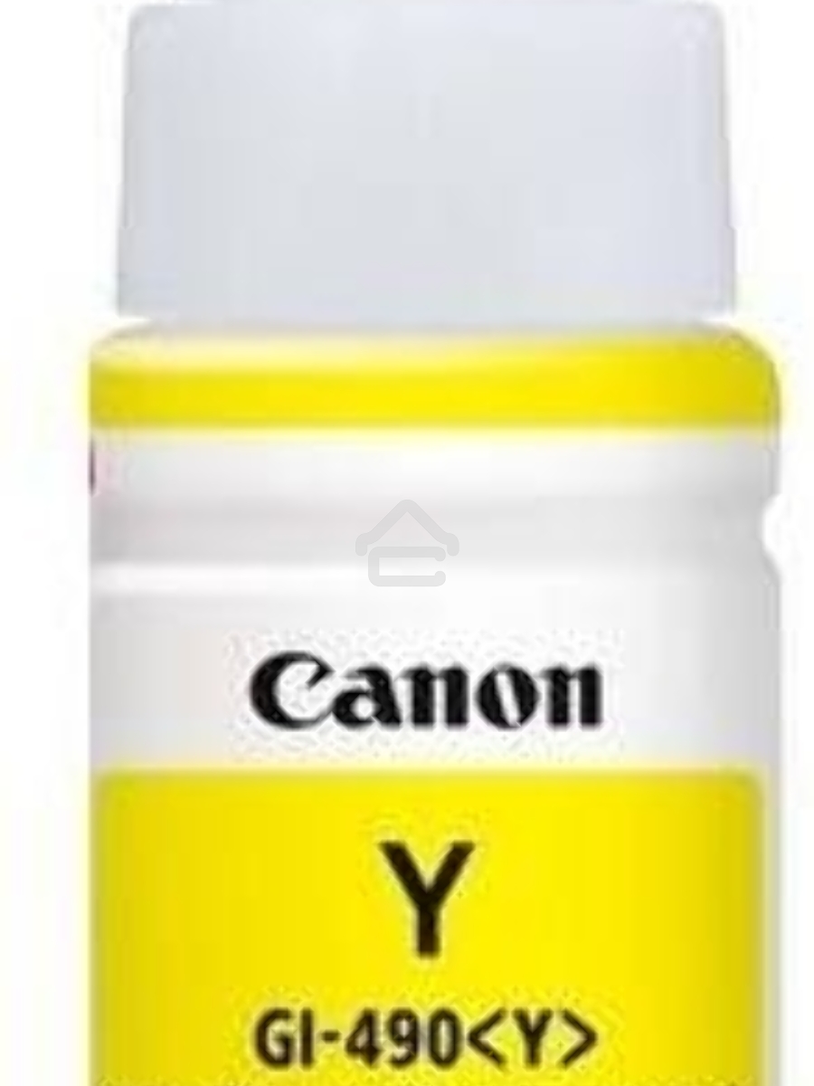 Чернила Canon GI-490Y 0666C001 желтый для Canon Pixma G1400/2400/3400 (70мл)