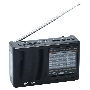 Радиоприемник портативный Hyundai H-PSR140 черный USB microSD