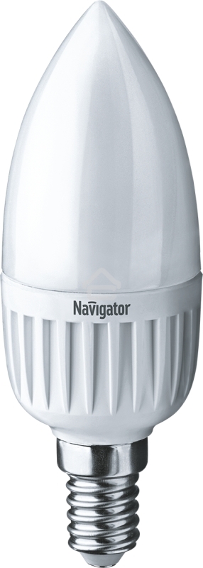 Лампа светодиодная Navigator NLL-P-C37-5-230-4K-E14-FR