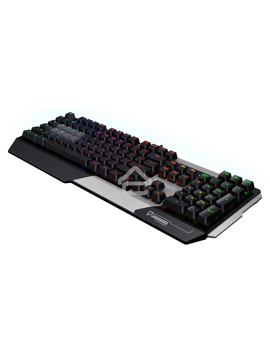 Клавиатура A4Tech Bloody B865R механическая серый/черный USB for gamer LED