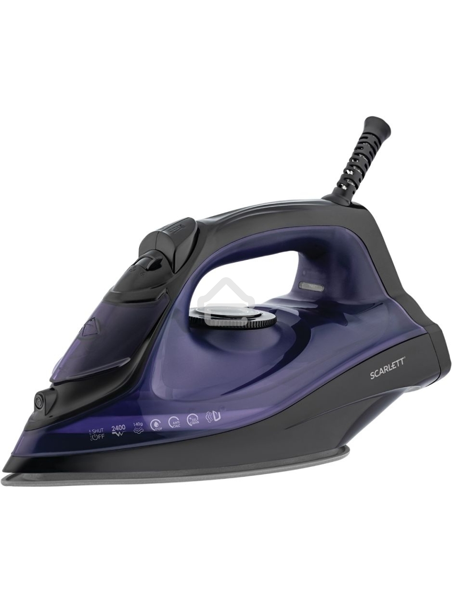 Утюг Scarlett SC-SI30K57 2400Вт черный/фиолетовый