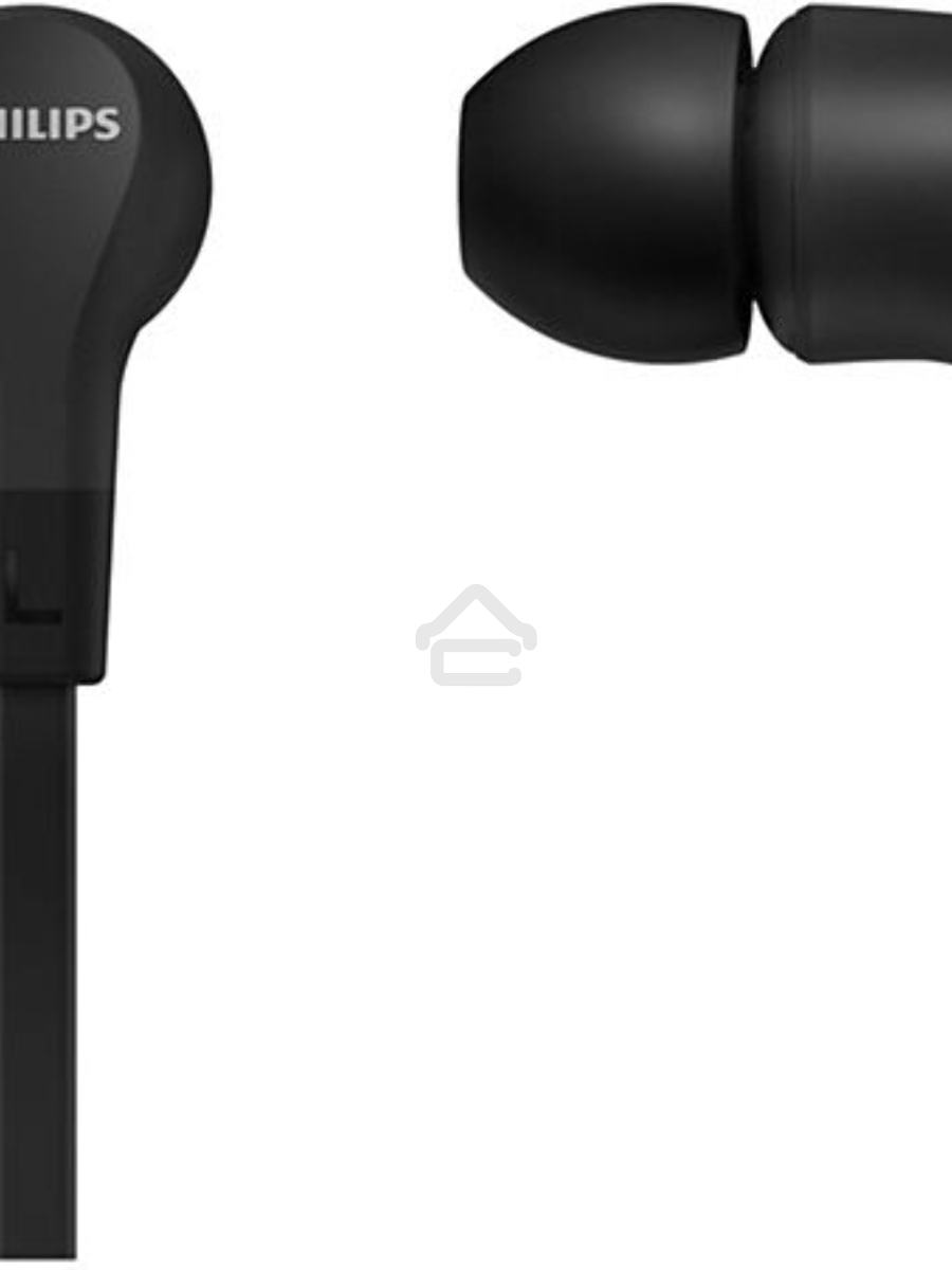 Гарнитура вкладыши Philips TAE1105BK/00 1.2м черный проводные в ушной раковине