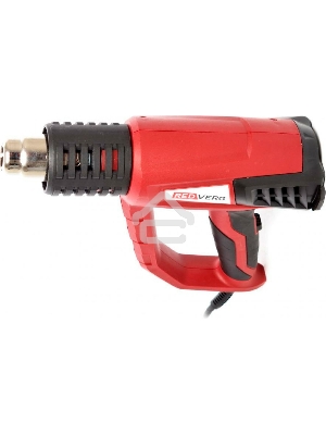 Фен строительный RD-HG2000D. 2000Вт; режимы:50град/50-600град.; воздушн. поток 250-500л/мин; ЖК-дисплей