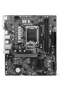 Материнская плата MSI PRO H610M-G DDR4, LGA 1700, Intel H610, 2xDDR4, 4xSATA, 1xM.2, 1xPCIe 4.0 x16, 1xPCIe 3.0 x1, 1xHDMI, 1xDP, 1xVGA, 1xRJ45 1Gb, 2xUSB-A 3.2 Gen 1, 4xUSB-A 2.0, 3x3.5мм, 7.1, mATX