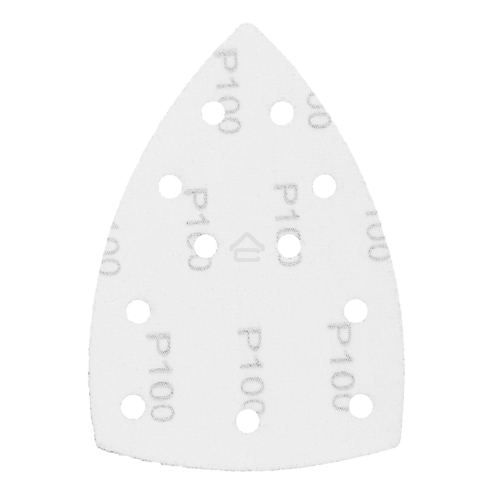 Треугольник абразивный Denzel на ворc. подложке под 