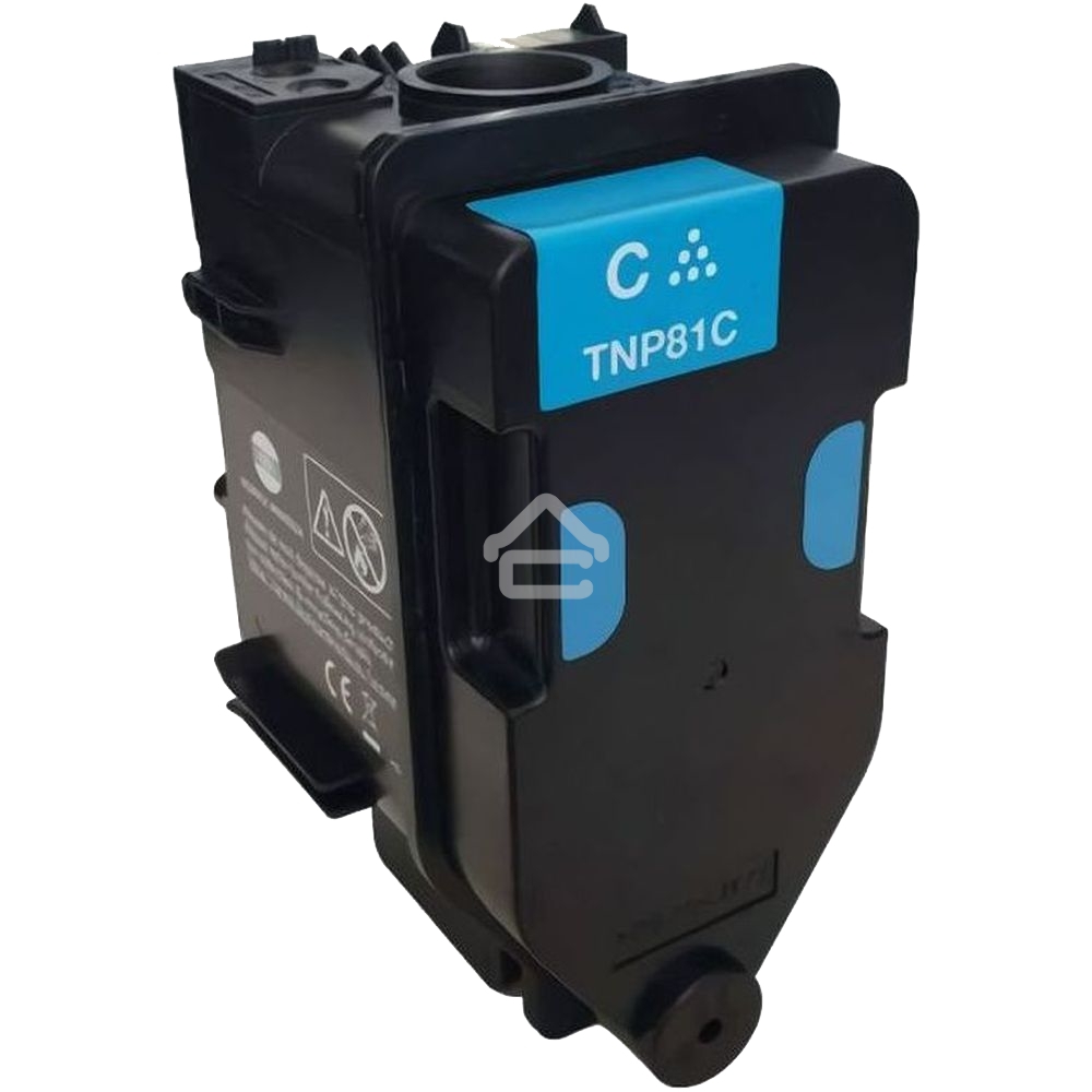 Картридж лазерный Konica-Minolta bizhub C3300i/C4000i голубой TNP-81C