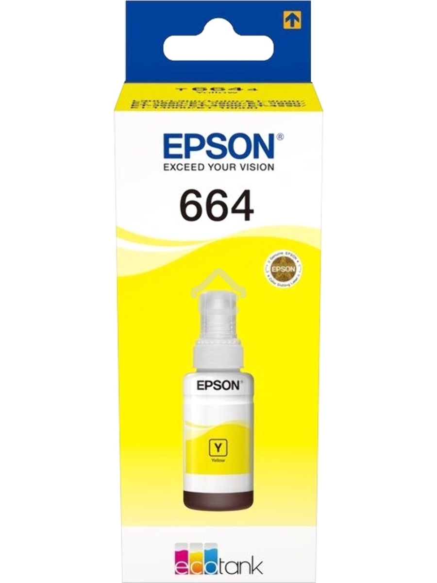Чернила для EPSON C13T66444A Epson L100 (yellow) 70 мл