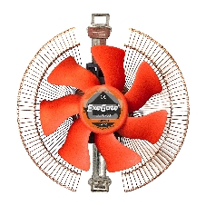 Кулер для процессора ExeGate EE90-Cu бронзовый, 90 мм, алюминий/медь, 2200 об/мин, 22 дБ, 3 pin, 80 Вт, 58 мм