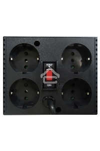 Стабилизатор напряжения Powercom TCA-1200 600Вт 1200ВА черный