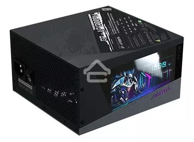 Блок питания Gigabyte GP-AP1200PM, 1200Вт, 80 PLUS Platinum, 140мм, модульный, черный