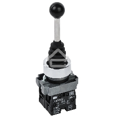 Джойстик IEK LA167-PA22 2 положения 2з без фиксации черный