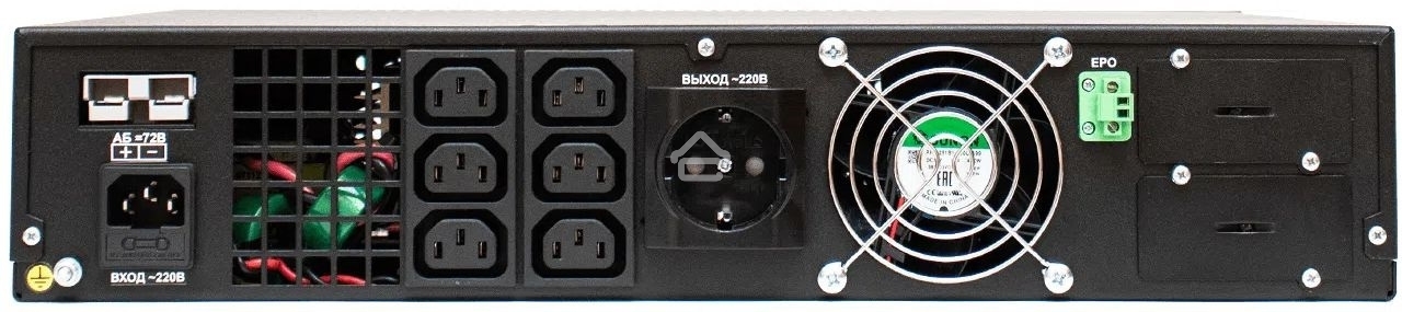 Источник бесперебойного питания ШТИЛЬ 1000 ВА; on-line; батарея: 36В, int, ext (no incl; 2U; rack/tower