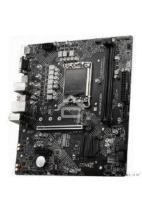 Материнская плата MSI PRO H610M-G DDR4, LGA 1700, Intel H610, 2xDDR4, 4xSATA, 1xM.2, 1xPCIe 4.0 x16, 1xPCIe 3.0 x1, 1xHDMI, 1xDP, 1xVGA, 1xRJ45 1Gb, 2xUSB-A 3.2 Gen 1, 4xUSB-A 2.0, 3x3.5мм, 7.1, mATX