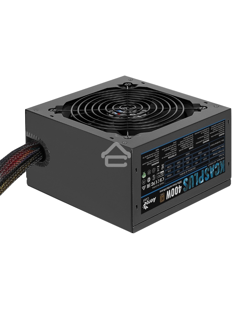 Блок питания Aerocool / Formula KCAS PLUS 400W, Ret, ATX, 80+ Bronze, APFC, 2xPCIe 6+2P, 6xSATA, 4xPATA, 12cm fan