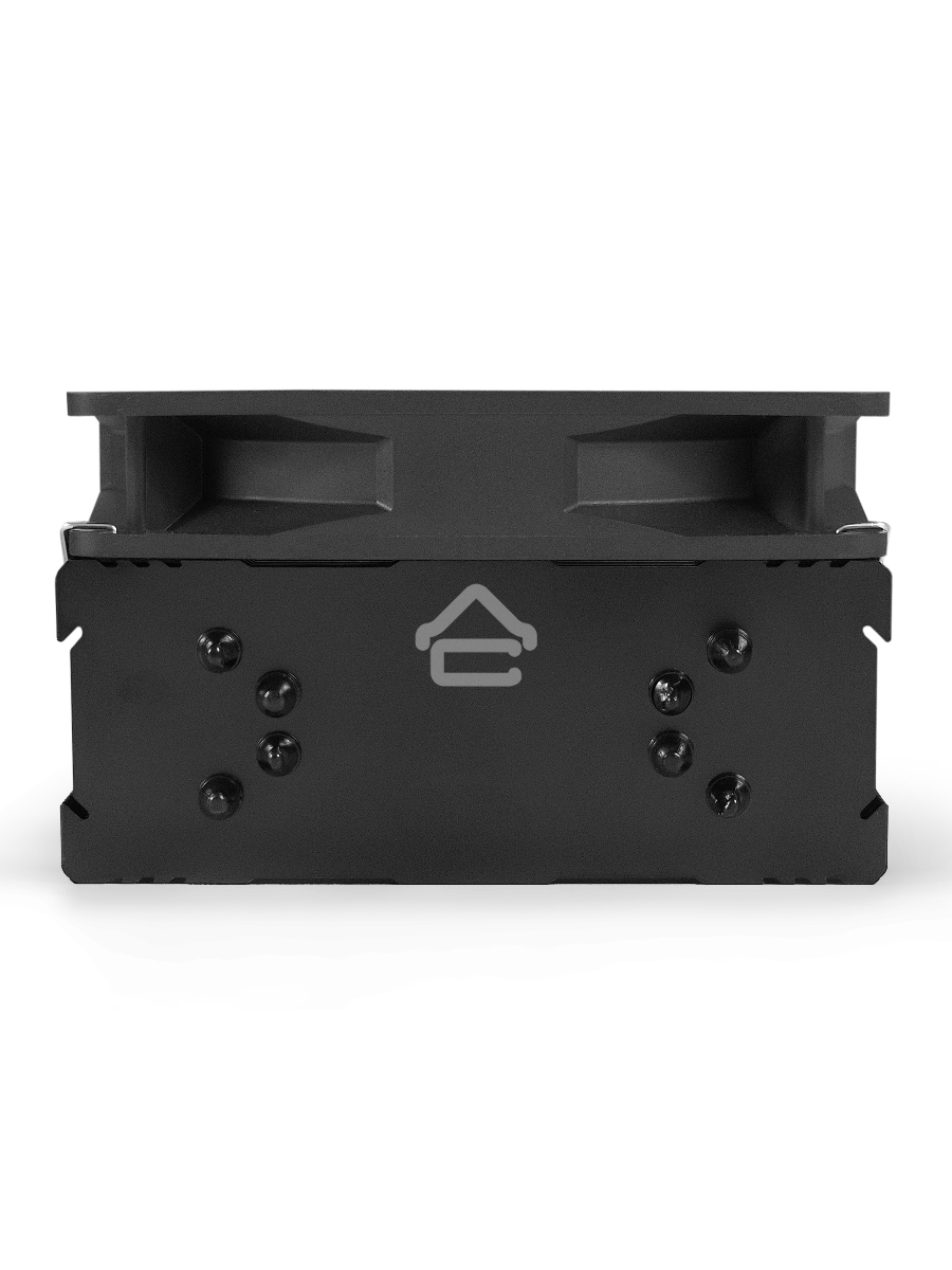 Кулер для процессора ExeGate Dark Magic EE400XL-PWM.ARGB серебристый, 120 мм, алюминий/медь, 2400 об/мин, 37 дБ, 4 pin, 125 Вт, 155 мм