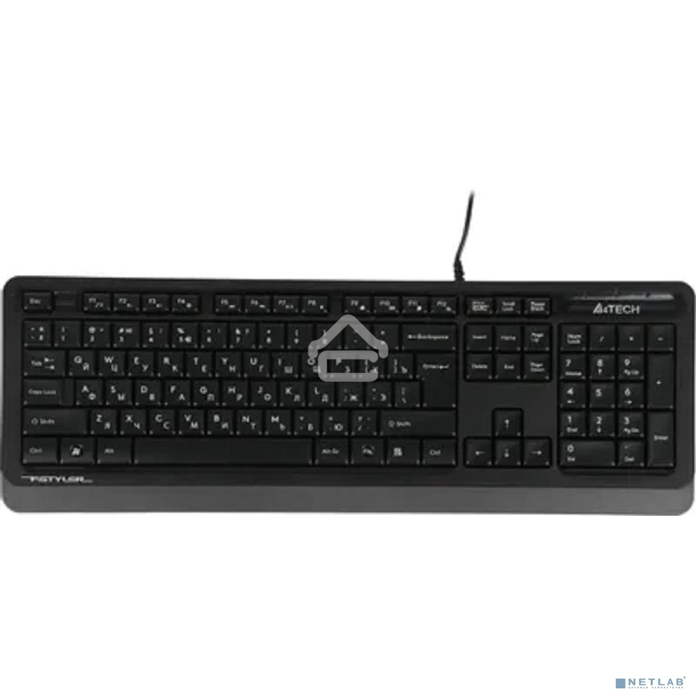 Клавиатура + мышь A4 Fstyler F1010 клав:черный/серый мышь:черный/серый USB Multimedia