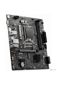 Материнская плата MSI PRO H610M-G DDR4, LGA 1700, Intel H610, 2xDDR4, 4xSATA, 1xM.2, 1xPCIe 4.0 x16, 1xPCIe 3.0 x1, 1xHDMI, 1xDP, 1xVGA, 1xRJ45 1Gb, 2xUSB-A 3.2 Gen 1, 4xUSB-A 2.0, 3x3.5мм, 7.1, mATX