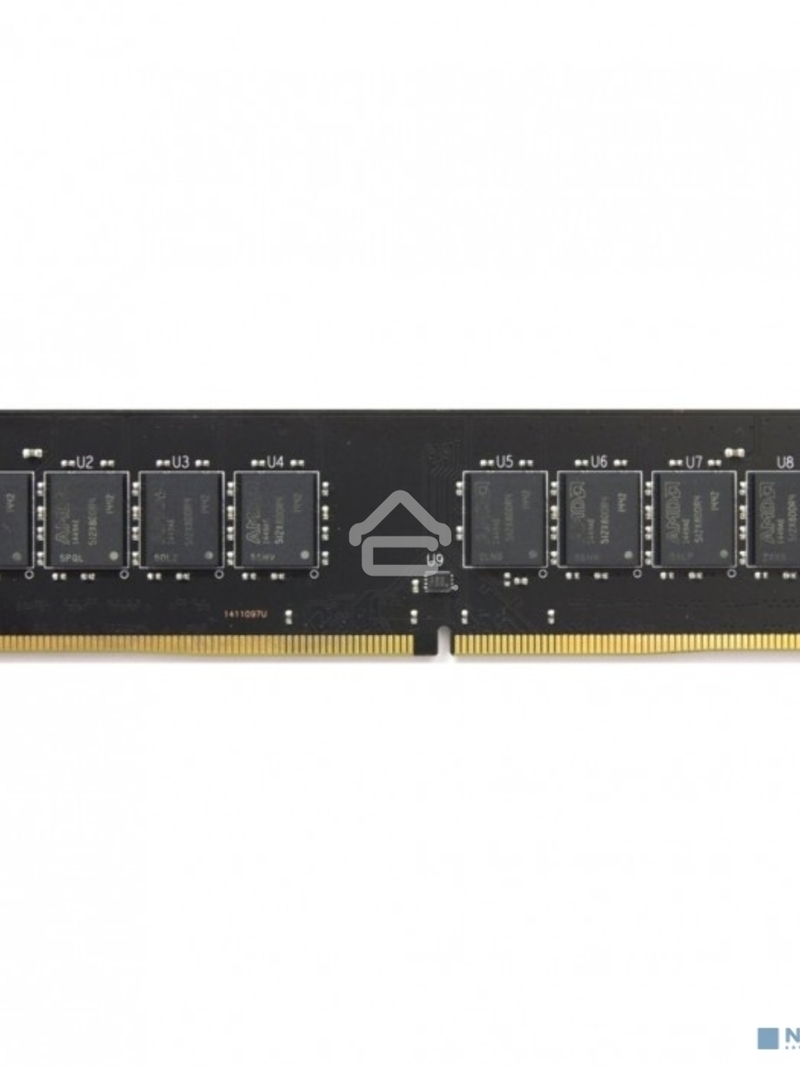 Оперативная память AMD 4GB DDR4 2400 DIMM(R744G2400U1S-UO) Performance Series, 1.2V, Non-ECC, CL15, Bulk