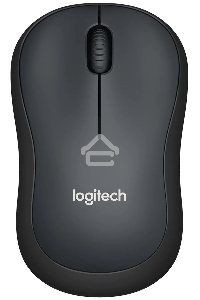 Мышь беспроводная Logitech M220 SILENT черный, 1000 dpi, радиоканал, USB, кнопки - 3