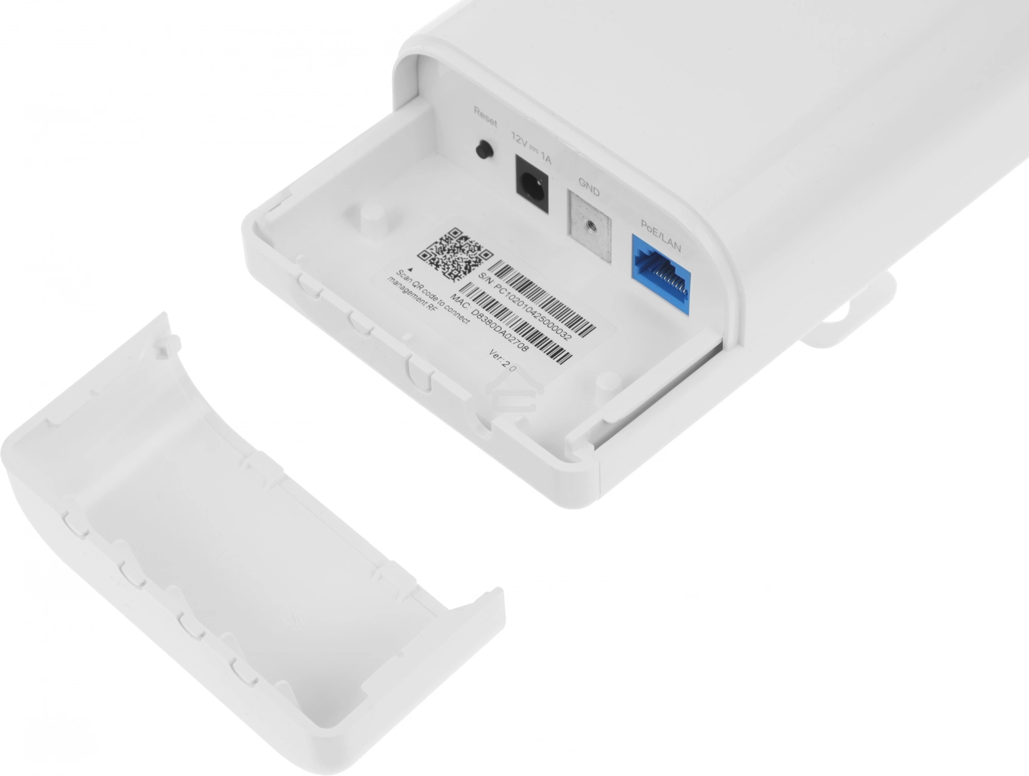 Наружная точка доступа IP-COM CPE13 5 ГГц, до 300 Мбит/с, IP64, 1х14dbi, PoE, 1х100 Мбит/с, молниезащита 6000В