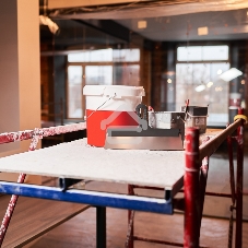 Шпатель фасадный 350 мм нержавеющая сталь, пластмассовая ручка Rexant