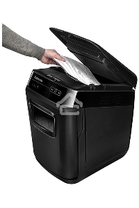 Шредер Fellowes AutoMax 200C (секр.P-4)/фрагменты/200лист./32лтр./пл.карты