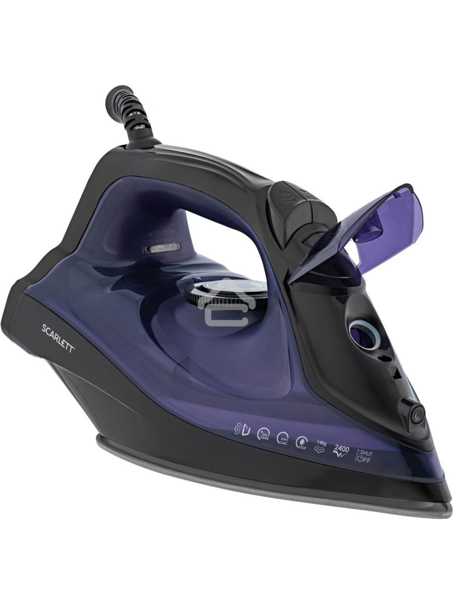 Утюг Scarlett SC-SI30K57 2400Вт черный/фиолетовый