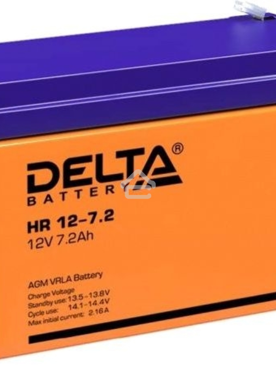 Батарея Delta HR 12-7.2 (12V, 7.2Ah)